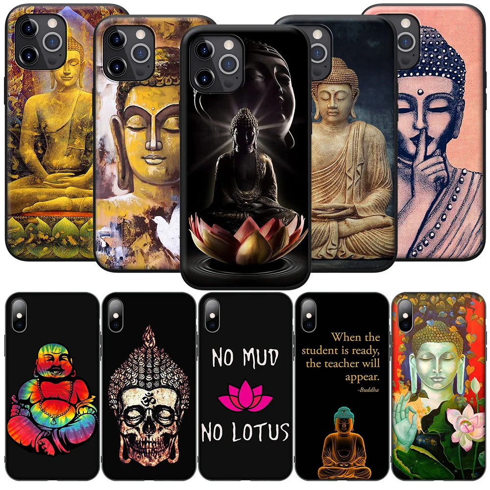 GX45 Budha к Будде силиконовый мягкий чехол для iPhone 13 12 Mini 11 Pro XS Max XR X 8 7 6 6S Plus 5 5S SE 2020 |