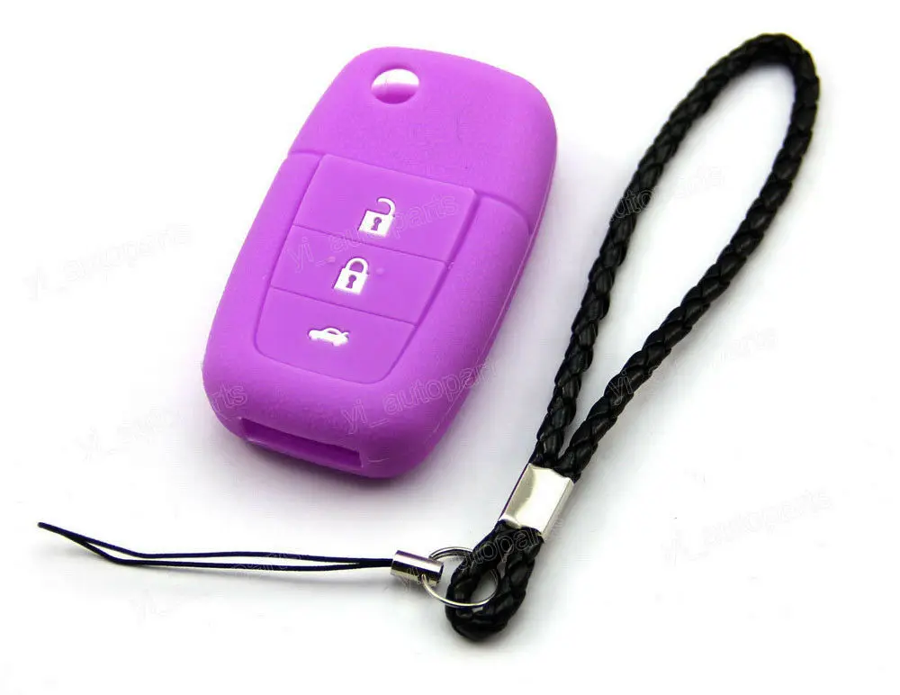 Фиолетовый силиконовый чехол-накладка для Holden командор Берлина дистанционный