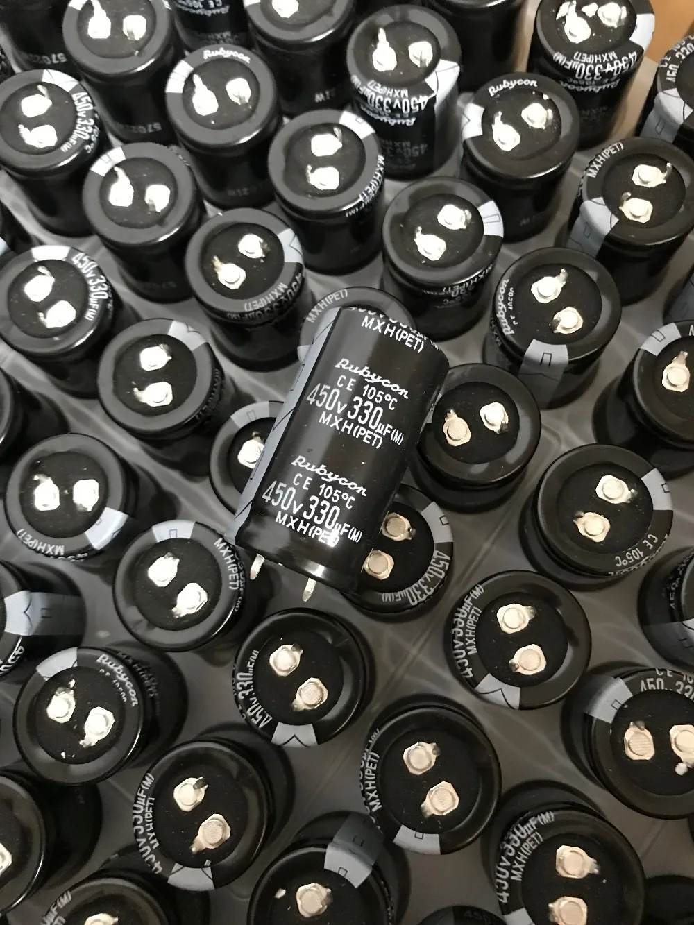 1 шт./2 шт. Япония Рубин RUBYCON 450v330uf MXH 25x45 мм алюминиевый электролитический конденсатор с алюминиевой крышкой, Odroid реальные 330 мкФ 450v