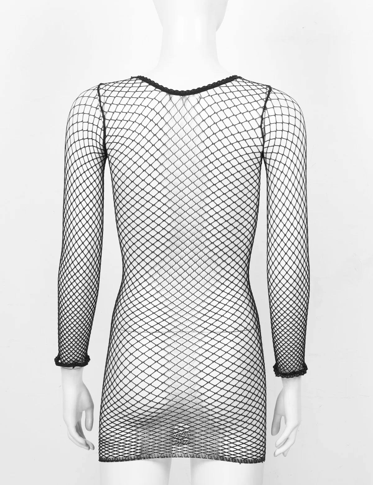 Эротическое белье в сетку платье нижнее нейлон прозрачное горячее сексуальное