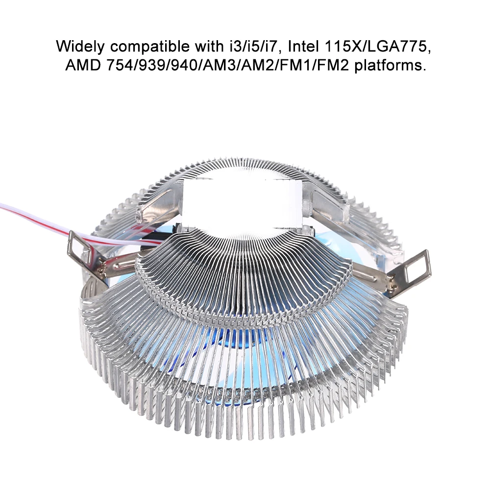 Гидравлический кулер для процессора вентиляторы тихий радиатор платформы Core