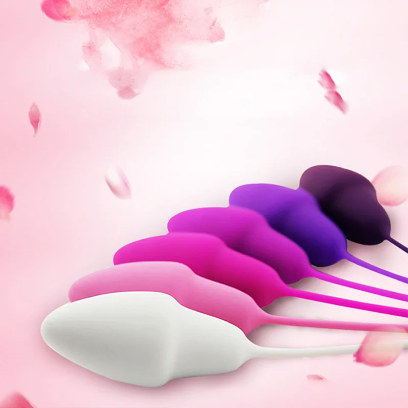 Силиконовые мячи для упражнений Кегеля Женские подтяжки мышц таза и гантели