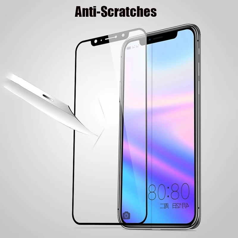 

2pcs For Xiaomi Redmi Note 6 Pro Glass Screen Protector Red mi Note6 Pro Note6Pro Tempered Glas xiomi redmiNote6 Protective Film