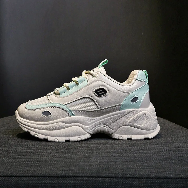 

2019 Autumn New Mesh Women Casual Shoes Comfortable Platform Shoes Woman Sneakers Ladies Trainers chaussure femme KS60