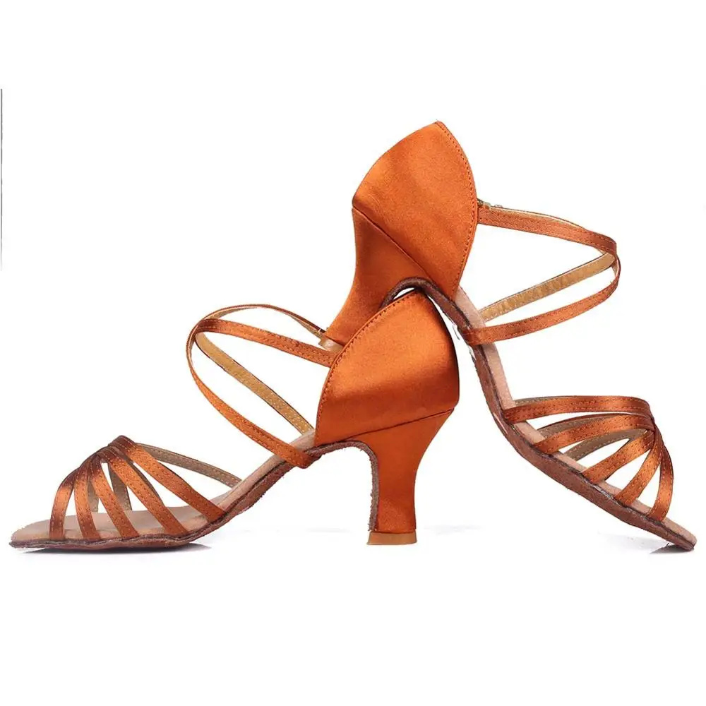 Туфли для танцев сальса профессиональные мягкая подошва из искусственной кожи и