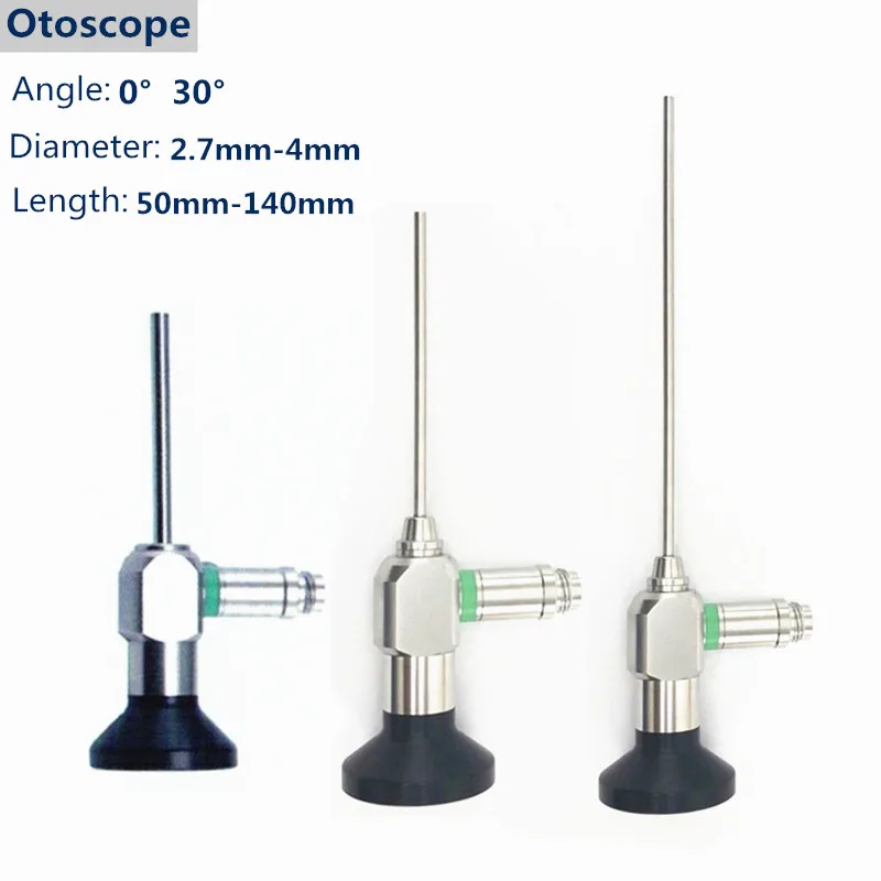 Endoscopio r&iacute;gido HD Wolf Storz, otoscopia, c&aacute;mara de endoscopia de oreja, di&aacute;metro de 2,7mm, 3mm, 4mm/0, otoscopio de 30 grados-0