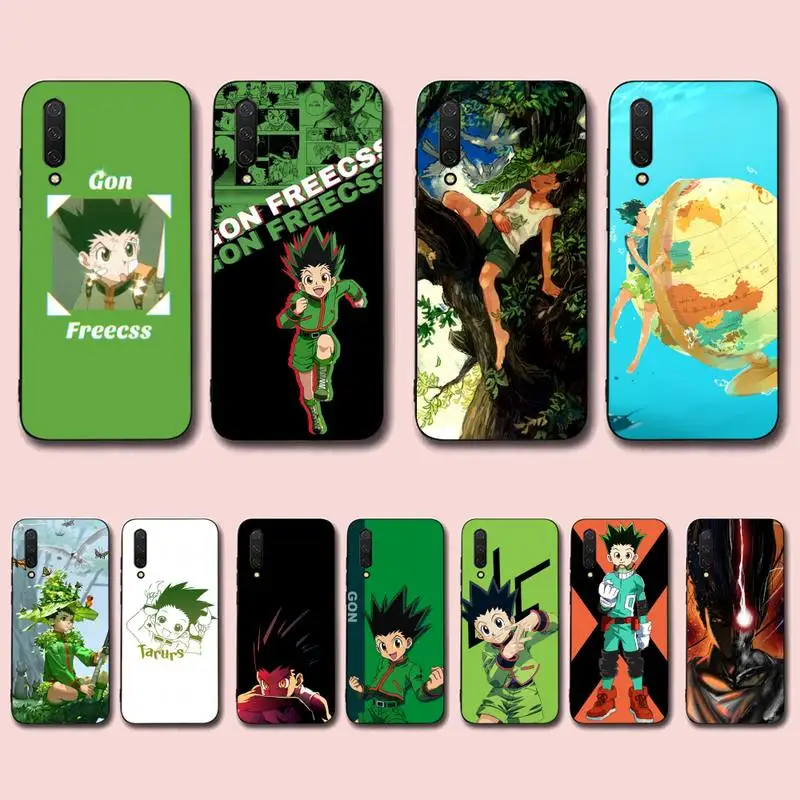 

FHNBLJ Hunter x Hunter HXH Anime Gon Freecss Phone Case for Xiaomi mi 5 6 8 9 10 lite pro SE Mix 2s 3 F1 Max2 3