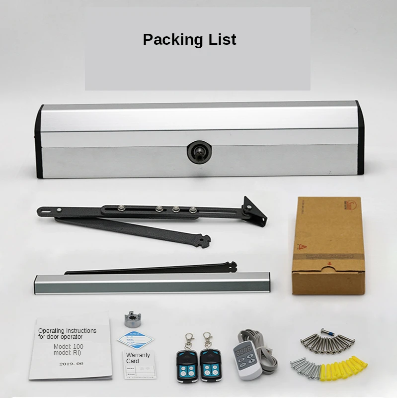 

No touch automatic door operator hospital commercial door closer induction auto door