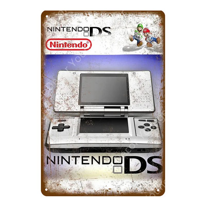 YD8187EI Классический игровой плакат, геймерская Настенная Наклейка для детской комнаты, игровой центр, Декор, винтажные Рекламные Знаки, металлическая художественная живопись, YI-017 - Цвет: YD8187EI