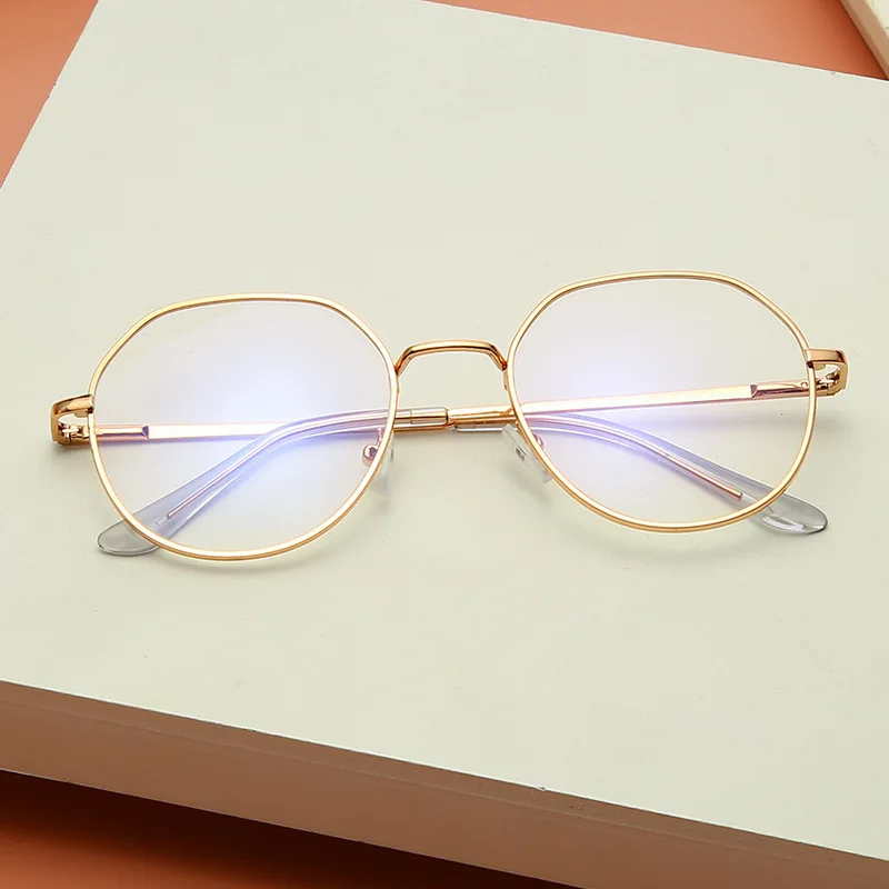 

2021 New Fashion Small Face Women Eyewear Retro PC Myopia Men Eyeglasses Frame Trend Optical Computer Universal Eye Glasses