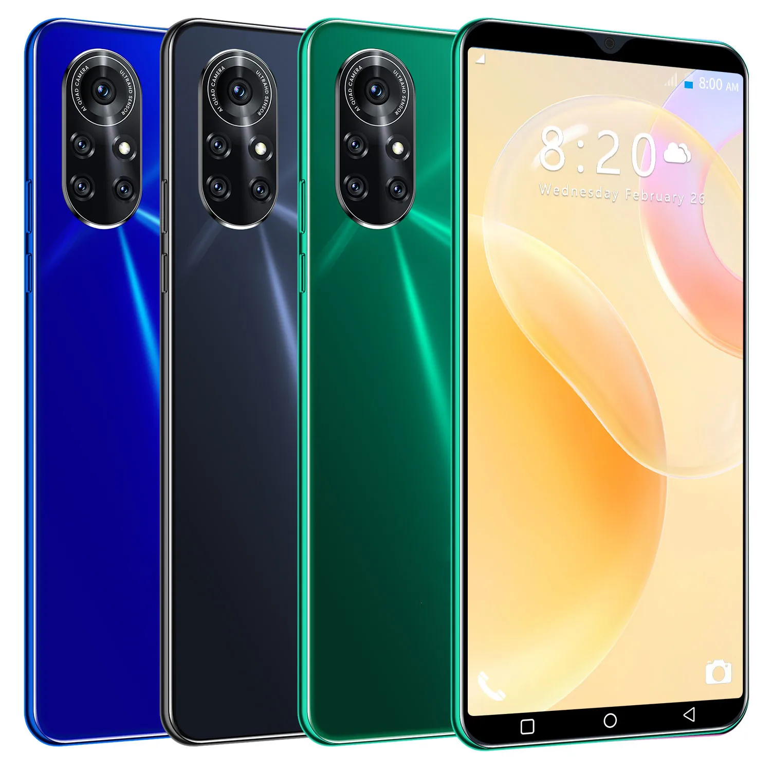 

Nowa 8 , 512GB ROM, Android 10,0, bandas 5G LTE, desbloqueo por huella dactilar, 6.0inch