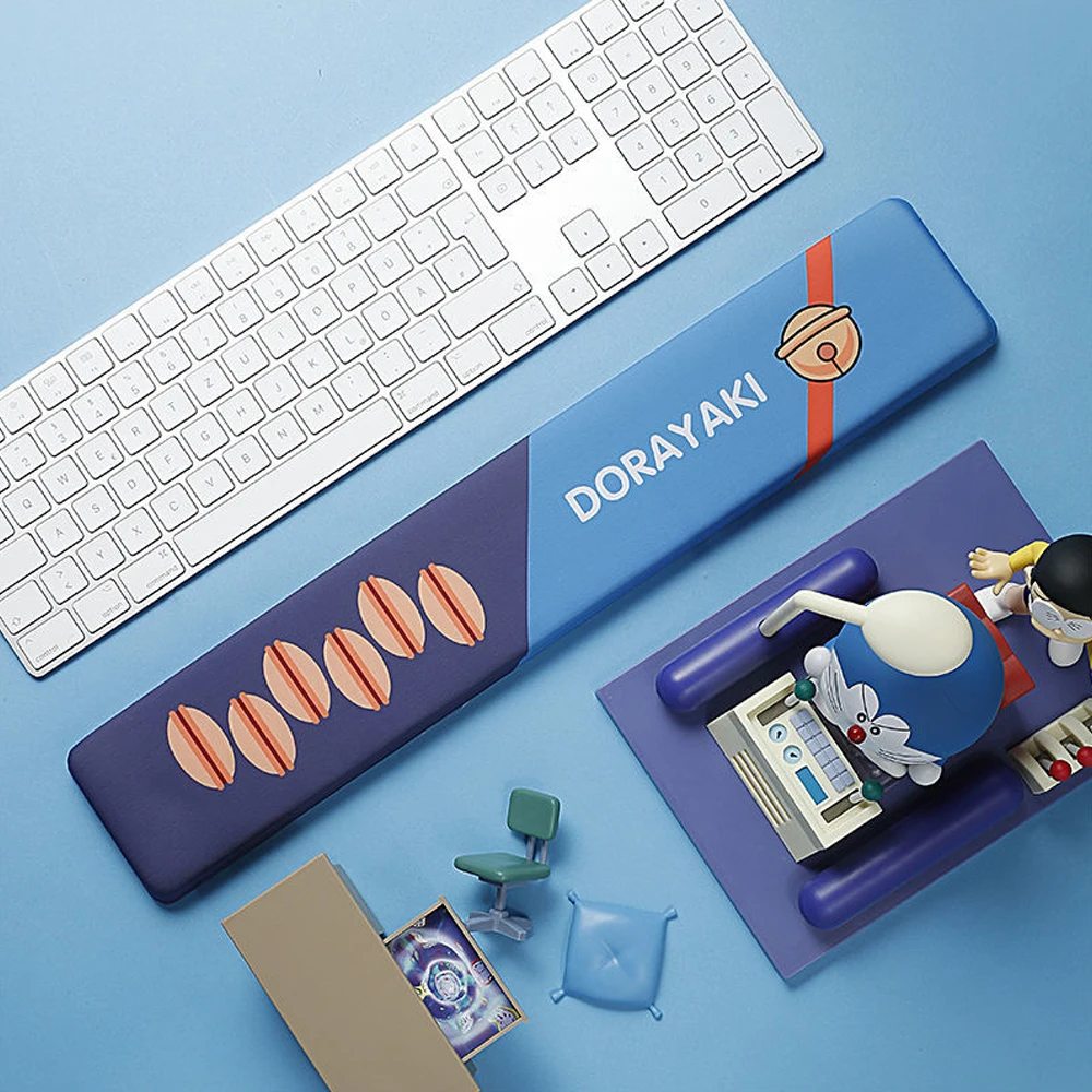 keyboard wrist rest pad support anima mousepad mice mat memory foam ergonomic silicone anti slip office gaming pc laptop mause free global shipping