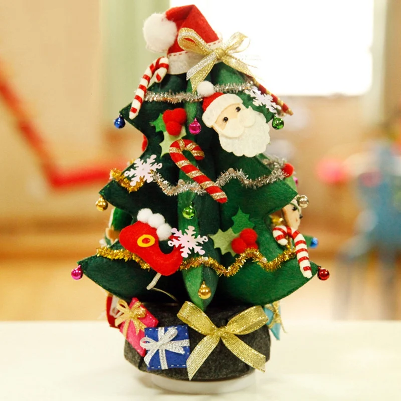 Рождественские украшения нетканые ручные поделки набор для Рождественского