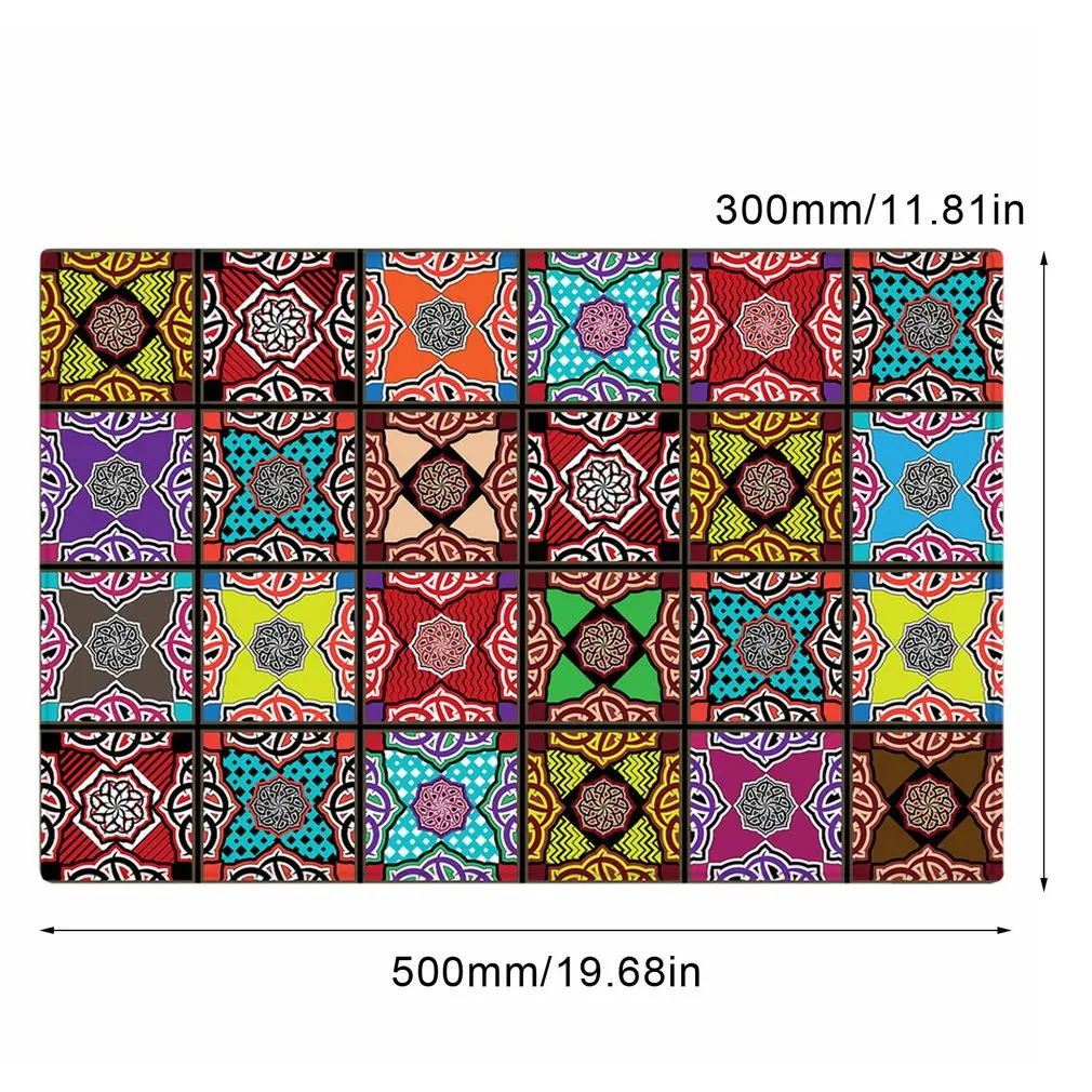 

Psychedelic Bohemian Floor Mat Floral Pattern Rug Floor Mat Living Room Carpet Home Decoration Non-slip Bohemian Style