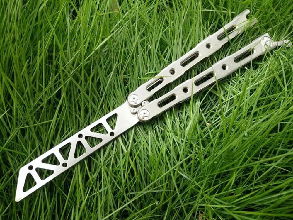 BM87 бабочка практический нож титановый сплав ручка втулка болт метательный