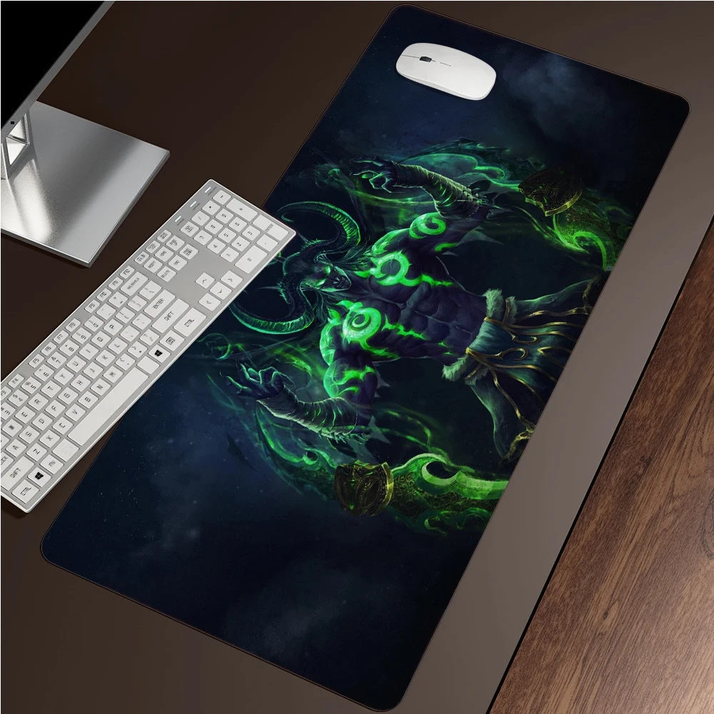 

World of Warcraft Large Gaming Anime Mouse Pad Mat Grande WOW Lich King Gamer XL Computer Mousepad Game Desk Play Pad for Csgo