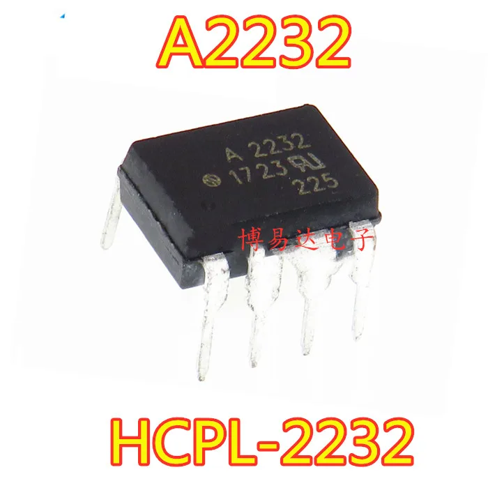 

10PCS/LOT HCPL-2232 A2232 DIP-8 -