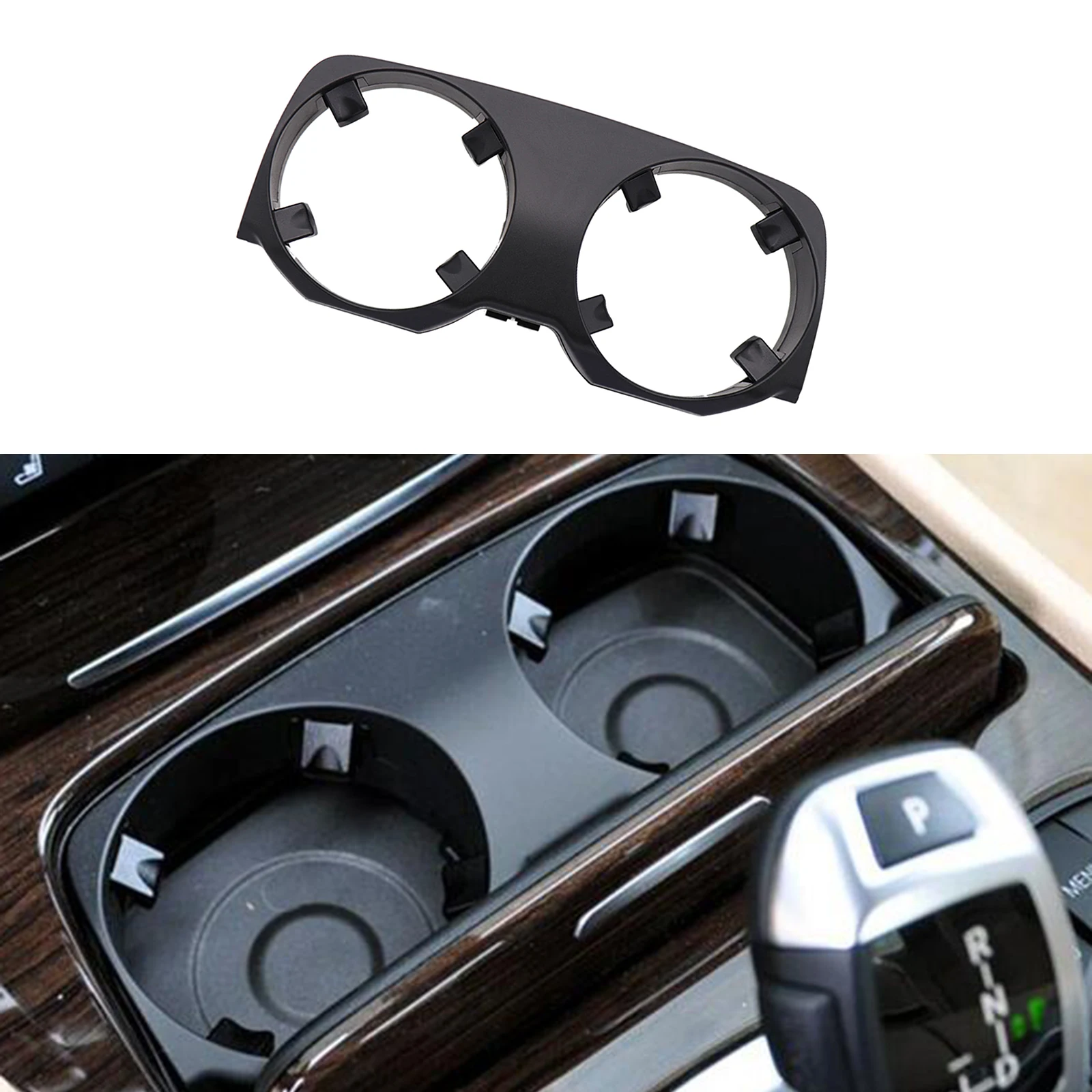 

Car Console Cup Drink Holder 51169179820 Replacement for 750 760 F01 F02