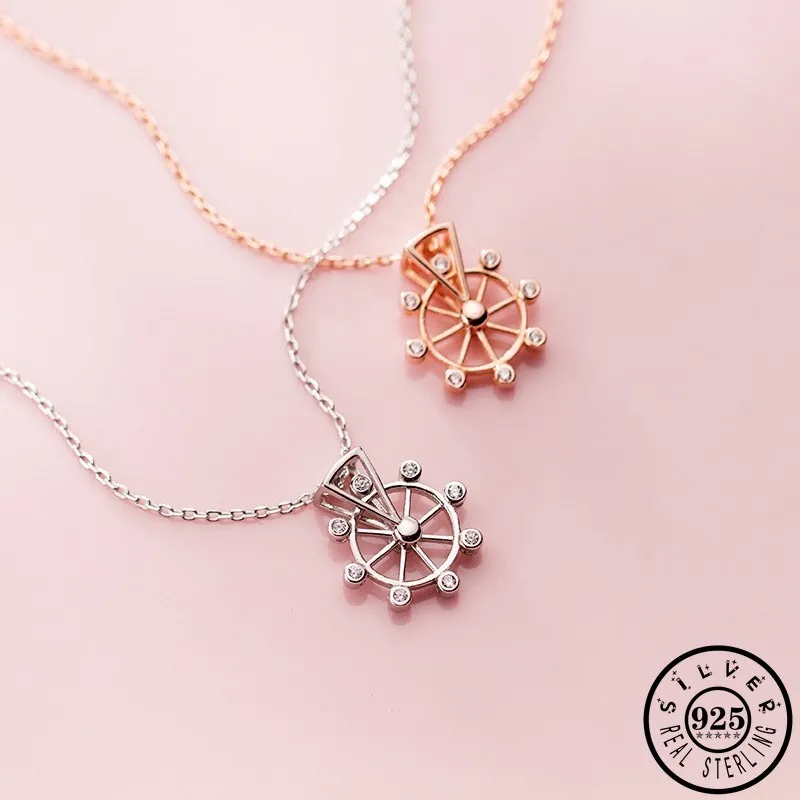 

Женская подвеска из серебра 925 пробы в форме колеса обозрения