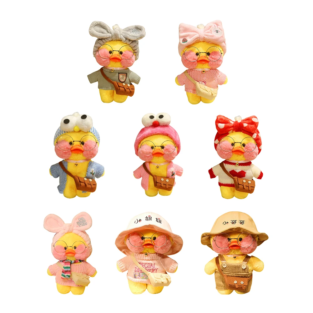 

30cm Cute Cartoon Duck Plush Toy Stuffed Soft Kawaii Duck Doll Animal Pillow Birthday Gift for Kids Children