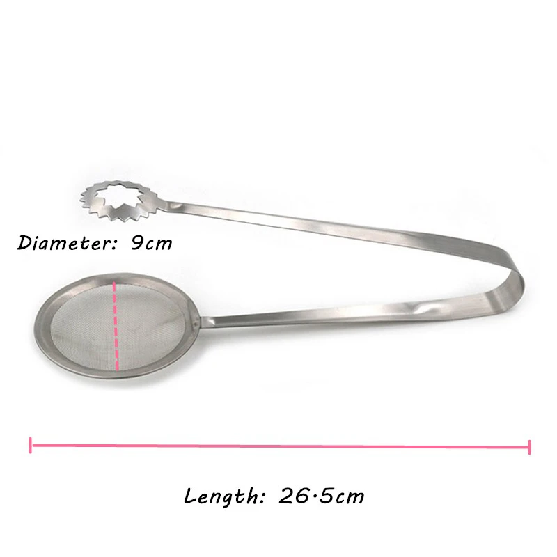 Нержавеющая сталь масло жареная еда сливная сетка ситечко зажимы щипцы
