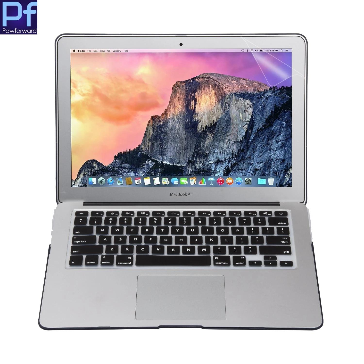 Прозрачный Кристальный чехол 4 в 1 + Пылезащитная заглушка для Apple macbook Air 13 3 A1932 A1466
