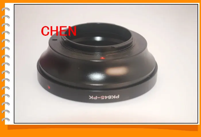 Женское кольцо-адаптер с подставкой для объектива pentax 645 pk645 к pk mount K10D K20D K200D