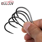 Новый Прочный Высокоуглеродистый стальной Осьминог крючок с жалом клюв, большие офсетные рыболовные крючки, рыболовный крючок для соленой воды 30, 40, 50, 60, 70, 80