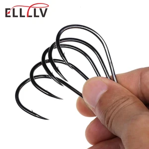 Новый Прочный Высокоуглеродистый стальной Осьминог крючок с жалом клюв, большие офсетные рыболовные крючки, рыболовный крючок для соленой воды 30, 40, 50, 60, 70, 80