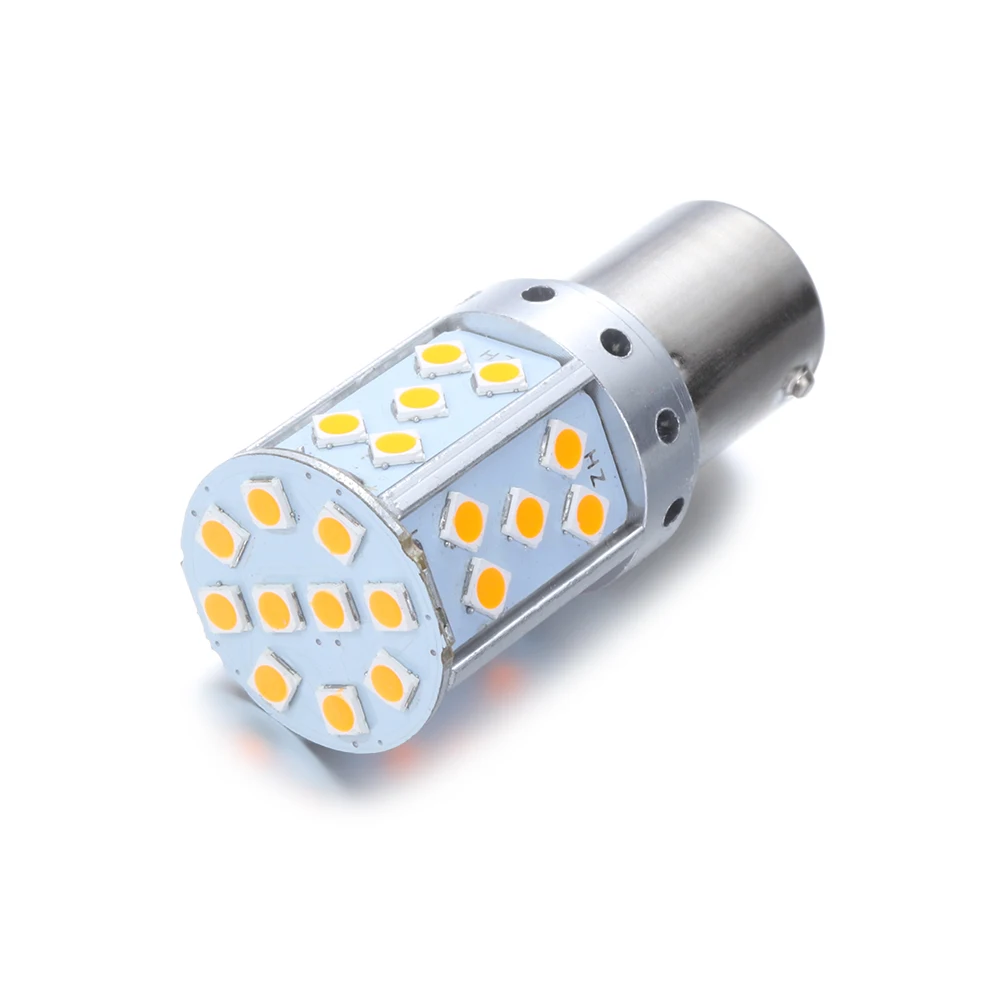 1156 BA15S BAU15S PY21W T20 7440 3030 35SMD Canbus Бесплатная светодиодный ная лампа автомобильная
