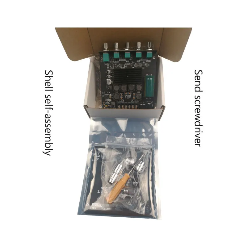 ZK-TB21 TPA3116D2 Bluetooth 5 0 панель усилителя сабвуфера 50 Вт x2 + 100 2 1 каналов мощность аудио