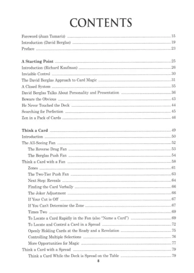 

The Berglas Effects by Richard Kaufman&David Berglas - magic tricks