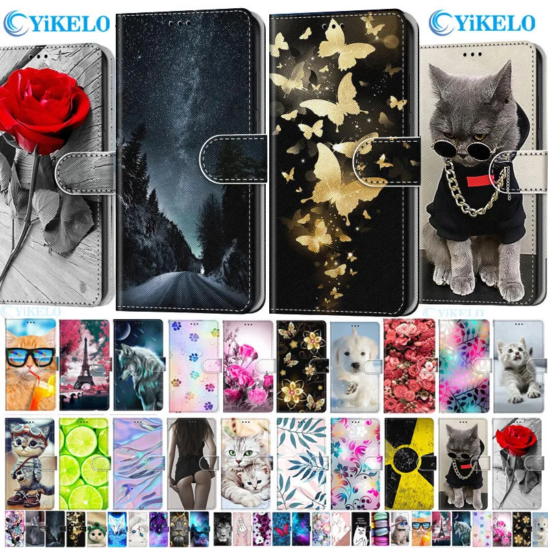 

Чехол-книжка для Samsung Galaxy J3 J5 J7 2016 2017 J330 J530 J710, чехол-бумажник с подставкой и держателем для карт, кожаный