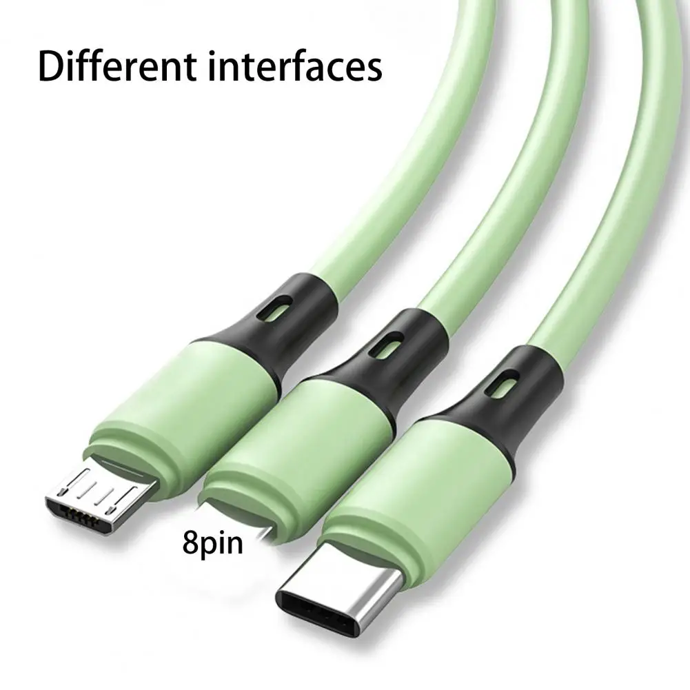 USB-кабель 3 в 1 для iPhone 6 7 8 Plus X XR Samsung S7 Xiaomi мульти-зарядное устройство быстрой