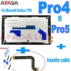 Оригинальный ЖК-экран для Microsoft Surface Pro 4 1724 Pro4 5 Pro5 1796, дигитайзер, сенсорная панель, Сменное Стекло в сборе