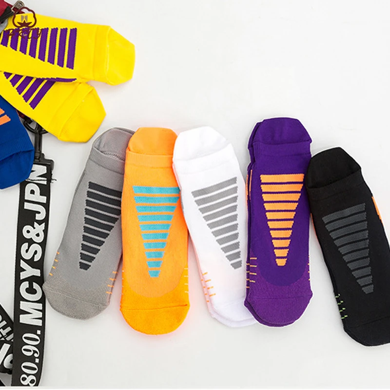 Brand Men's sports socks Cotton Cushion On Show Running Socks Wicking Cycling Ankle Sports Factory direct sales | Мужская одежда