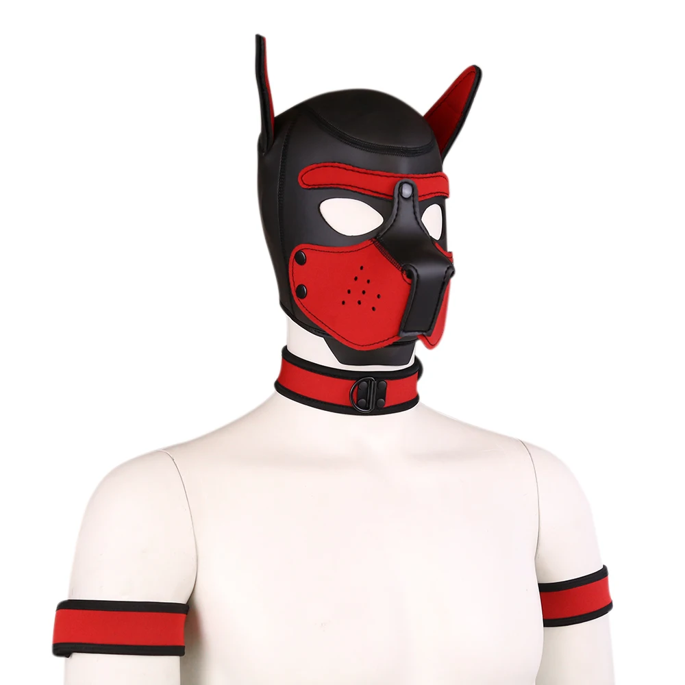 Неопреновый капюшон для щенка LoveFun 10 цветов 2 размера 3 комплекта маска на заказ