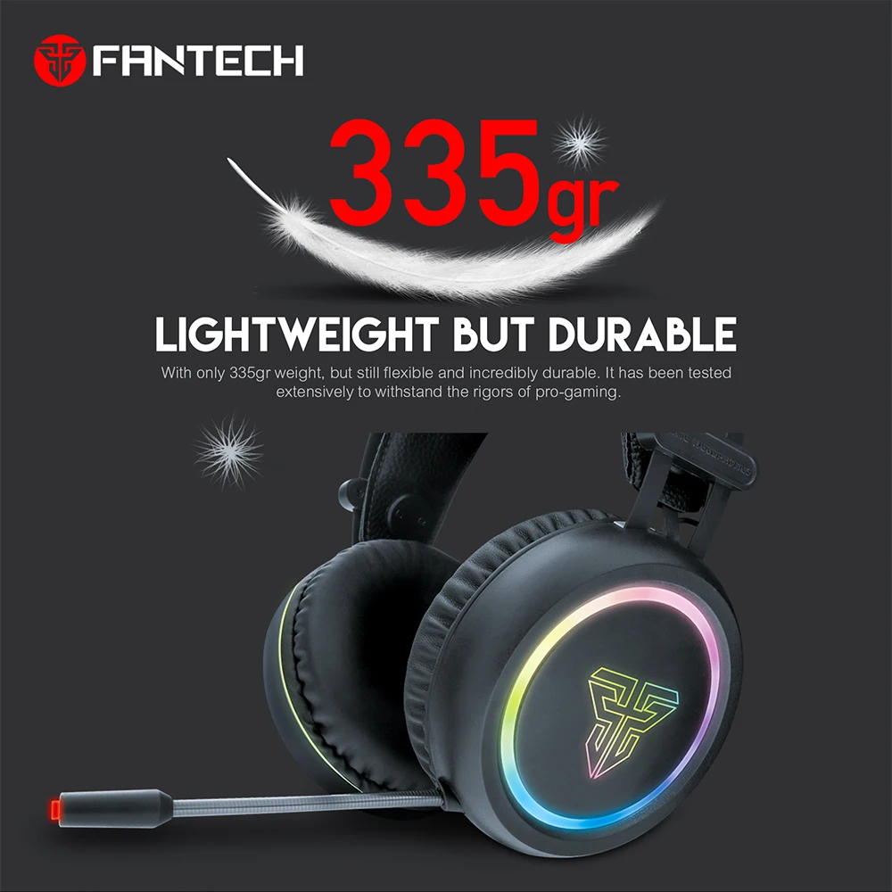 Проводная игровая гарнитура FANTECH HG15 геймерские Накладные наушники с микрофоном
