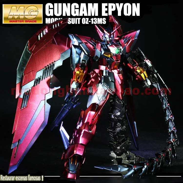 BANDAI MG 1/100 OZ-13MS gundamm Epyon EW версия металлическая окраска до дьявола Гандам Фигурки игрушек