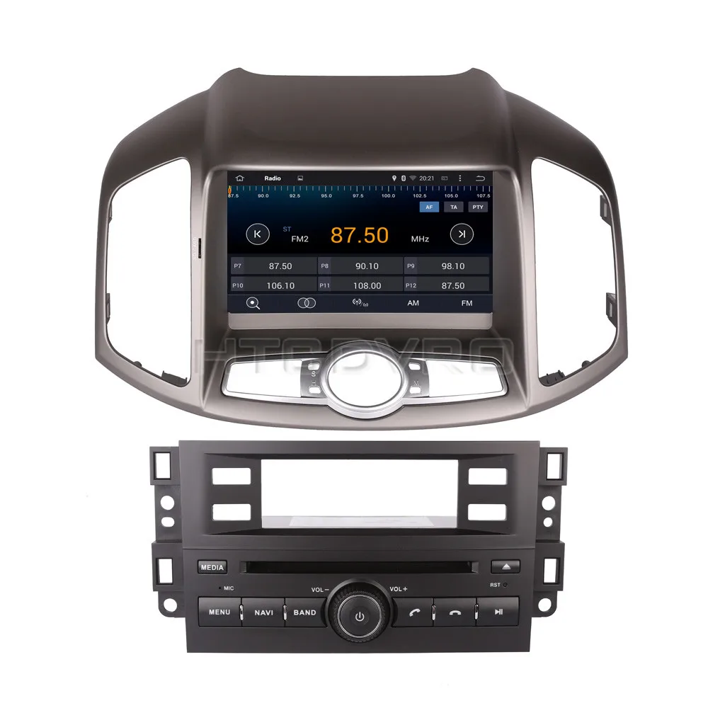 YMODVHT 8 дюймов 4G Восьмиядерный Android 9 0 7 1 автомобильный dvd плеер для Chevrolet Captiva 2006 GPS