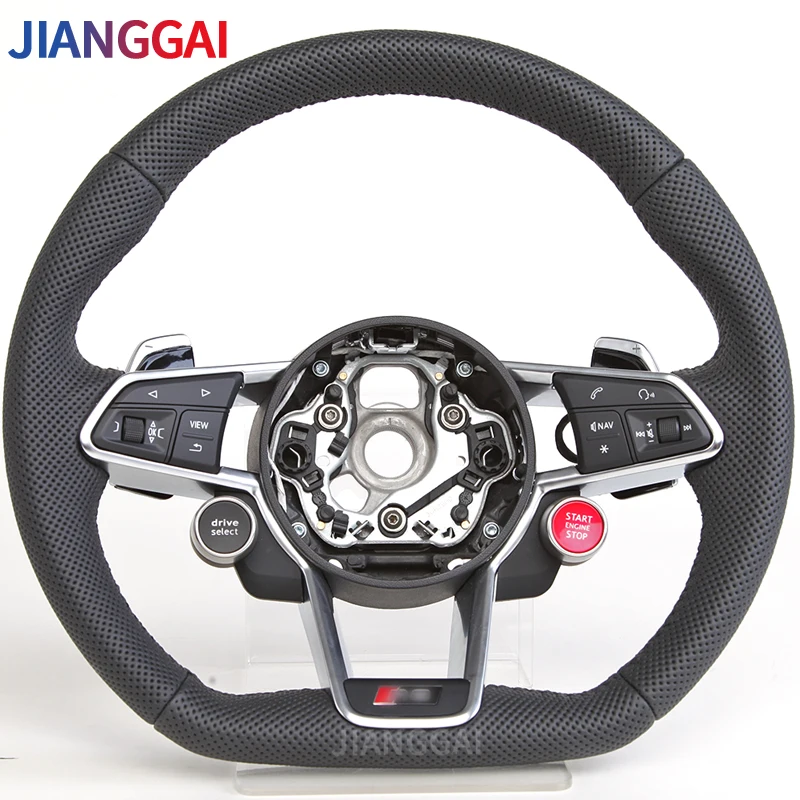 Комплект кожаного рулевого колеса со светодиодной подсветкой и кнопкой пуска