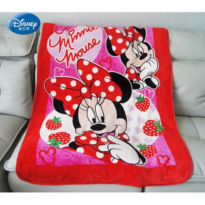 Двухслойное утолщенное одеяло Минни Маус Disney стеганое покрывало для малышей