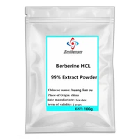 100 1000g high quality pure berberine powder 1pc coptis chinensis berberine extract hcl 99 controls blood sugar free shipping