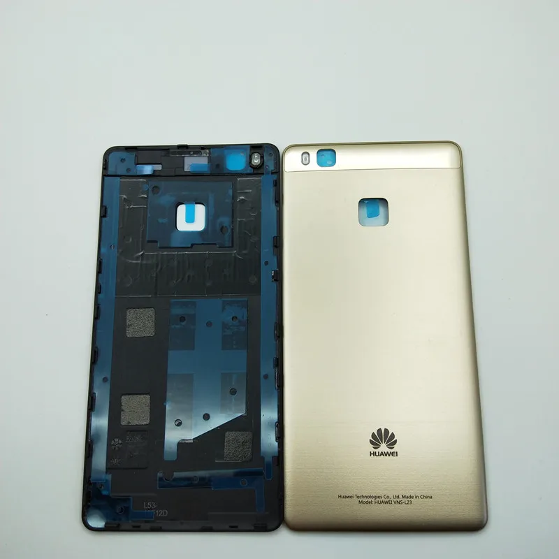 Стеклянный корпус Huawei P9 Lite Крышка батарейного отсека запасная задняя крышка для