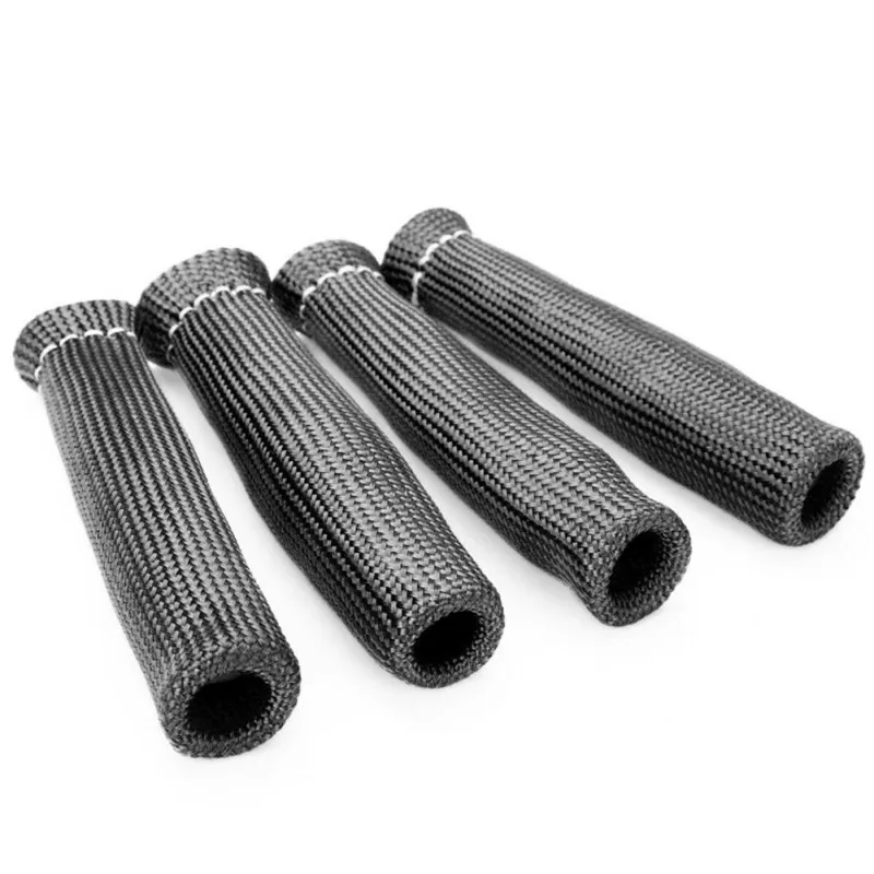 

ONEWELL 3 Color 8PCS/set Spark Plug Wire Boot Protector Sleeve Heat Shield Cover for Car Spark Plug Protection