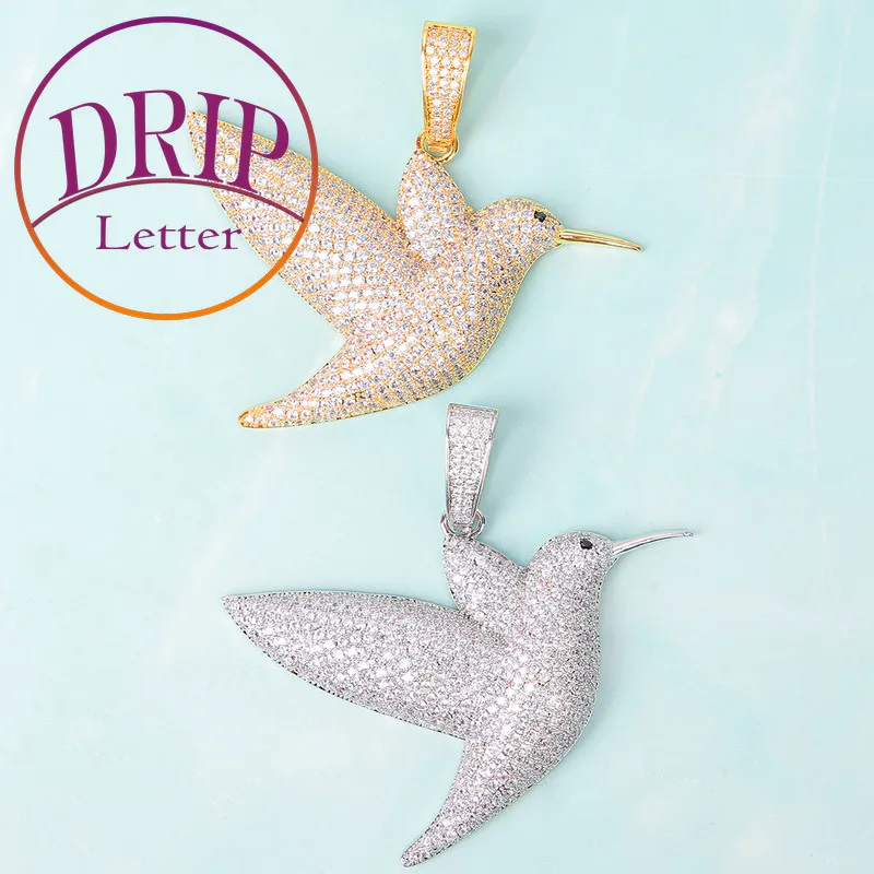 

Без цепочки, птица, цвет под золото, женские Украшения В Стиле Хип-хоп