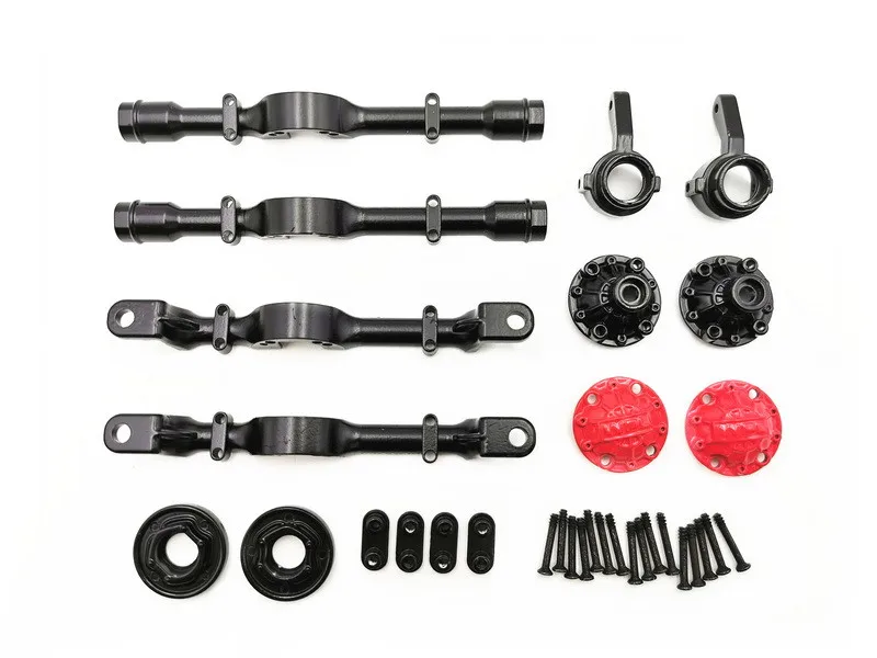 

WPL B-16 B-36 RC Car Spare Part Upgrade Metal Front and Rear Axle Housing Y1010