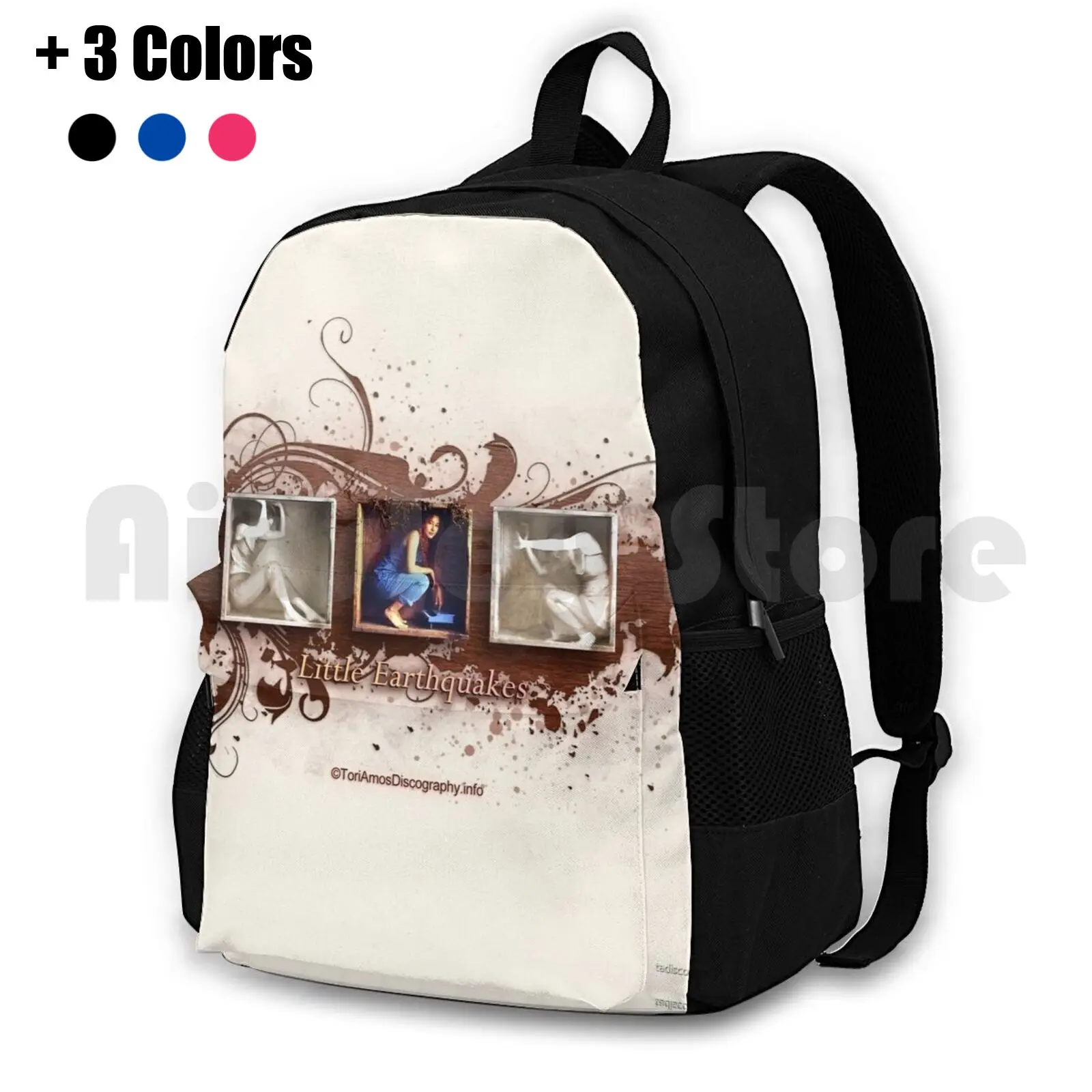 

Little Earthquakes Design From Toriamosdiscography.Info Outdoor Hiking Backpack Waterproof Camping Travel Tori Amos Discography