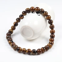 hot sale natural stone 6mm beads buddha bracelet tiger eyes yoga meditation bracelet for charm men women handmade jewelry gifts