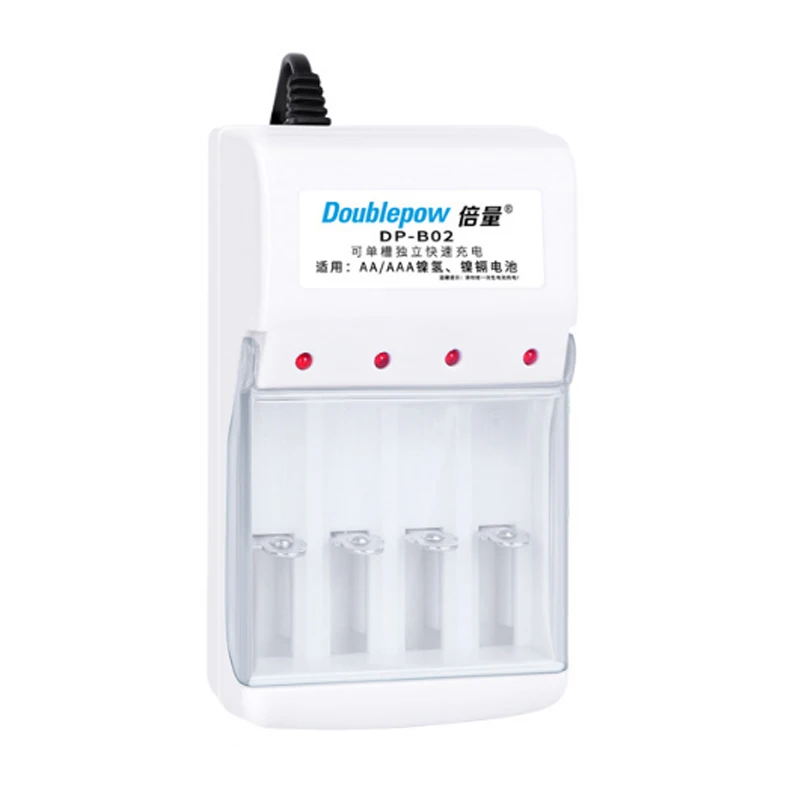 Зарядное устройство AA/AAA NiMH/NiCd с 4 слотами выходное зарядное DC1.2V 150mA одним слотом